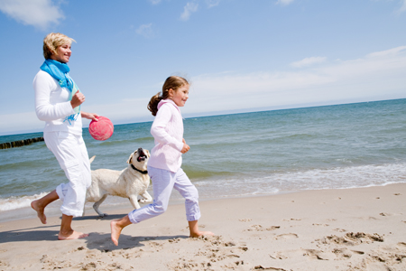 Holiday rental home with dog